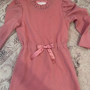 American Girl Sparkling Pink Formal Dress